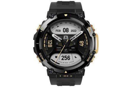 Buy Amazfit T Rex Smartwatch Astro Black Gold Online In Pakistan