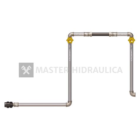 Cavalete De Gua Dn X Dn Fabricado A O Inox L Nova Norma