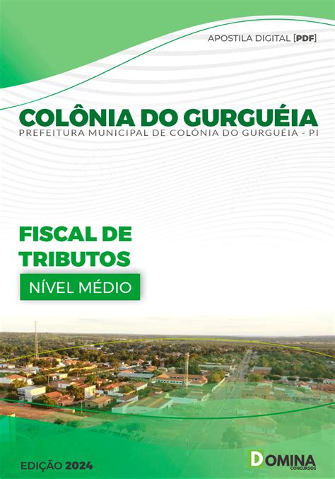 Apostila Pref Col Nia Do Gurgu Ia Pi Fiscal Tributos