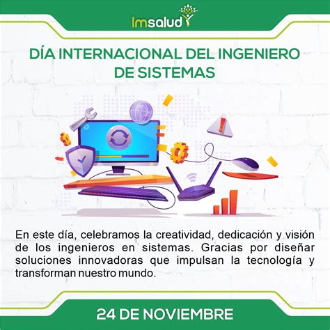 DÍA INTERNACIONAL DEL INGENIERO DE SISTEMAS IMSALUD