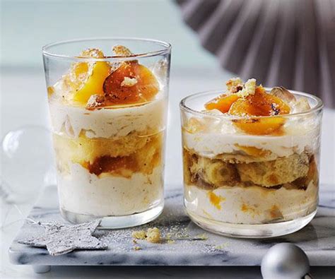 Panettone, apricot and mascarpone trifle recipe | Gourmet Traveller