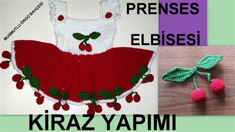 Kiraz Yapımı Çok Amaçlı Örgü Kiraz Örgü Modelleri Crochet YouTube