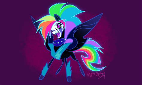 Nightmare Rainbow Dash by JaneGumball on DeviantArt