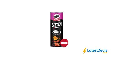 Pringles Sizzl N Spicy Sweet Chilli Sharing Crisps G At Asda