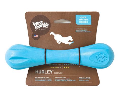 Dog Toys: West Paw Zogoflex Hurley Durable Dog Bone Chew Toy for ...