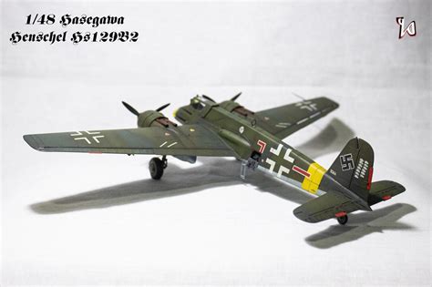 148 Hasegawa Henschel Hs129b2 Hs 129 Imodeler