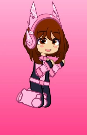 Ochaco Uraraka Gacha Club By Scoots20roblox On Deviantart