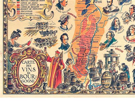 map of burgundy region of france 5