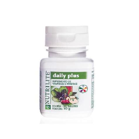 Polivitamínico Daily Plus 30 E Nutrilite Amway Minerais