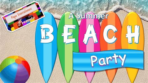 Summer Beach Party Preview Youtube