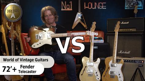 1970s Fender Telecaster Comparision The World Of Vintage Guitars