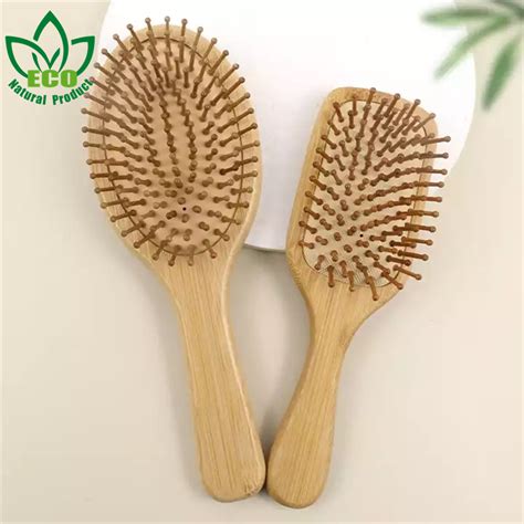 Bamboo Combs Airbag Massage Hair Brush Anti Static Tangling Curly Hair