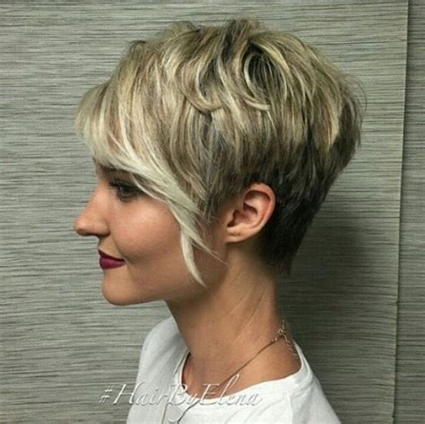 Short Pixie Cut With Long Bangs Short Hairstyle Trends Short