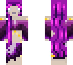 Purple girl | Minecraft Skin