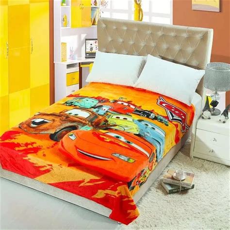 Lightning Mcqueen Fleece Blankets Mm Mm Fleece Sleeping Throw