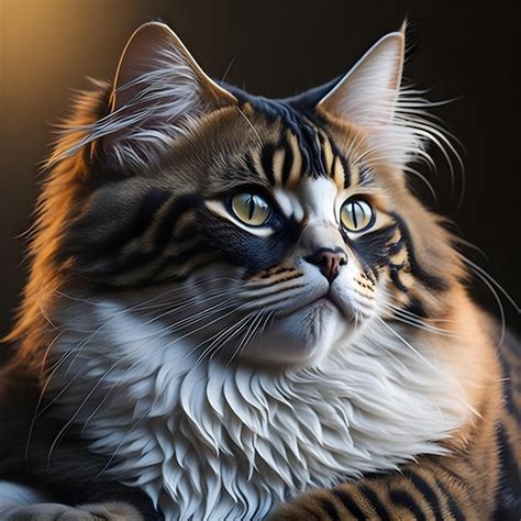 Premium Ai Image Persian Cat