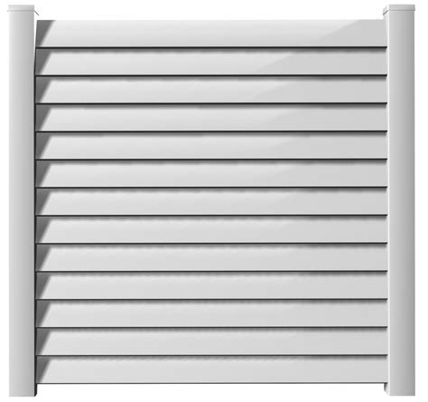 Buy Vinyl Louvered Fence Panel in South Florida