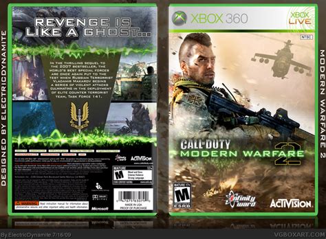 Call Of Duty Modern Warfare 2 Xbox 360 Cover