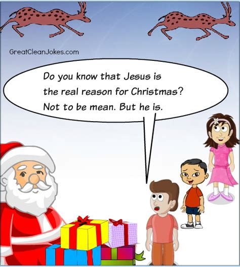 Funny Christmas Cartoon - Great Clean Jokes