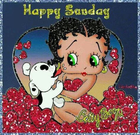 Happy Sunday Betty Boop Art Betty Boop Pictures Betty Boop