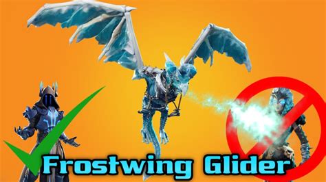 Fortnite Frostwing Glider Ice Dragon Best Glider