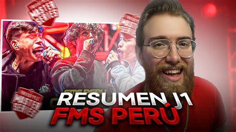 Rodrigo Quesada Reacciona Al Resumen Random De J De Fms Per Por