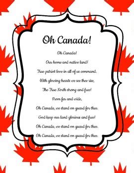 Oh Canada! National Anthem - New Version - FRENCH, ENGLISH, BILINGUAL ...