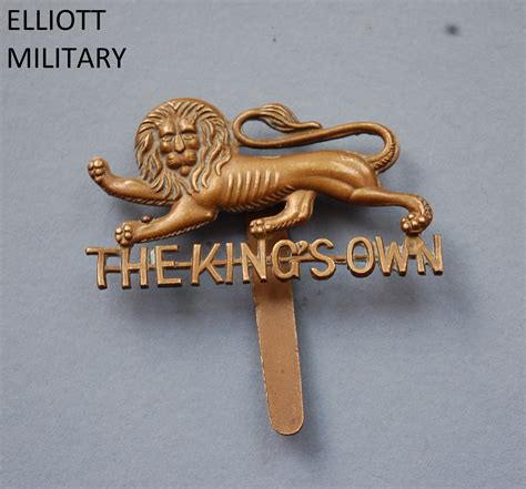 The Kings Own Royal Lancaster Regiment Cap Badge Elliott Military