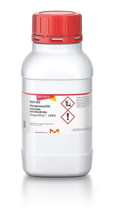 Manganese Ii Chloride Te Tetrahydrate Rea Merck Life Sciences Thailand