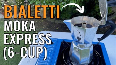 Bialetti Moka Express 6 Cup Review Specs Capacity Brew Time