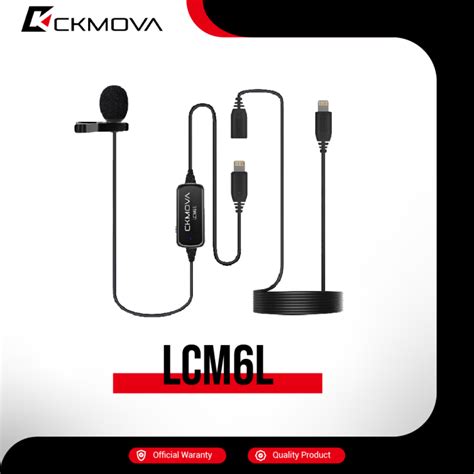 Ckmova Model Lcm L Lavalier Omnidirectional Condeser Microphone