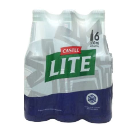 Castle Lite 340ml Nrb 6pack Sk6003326001465