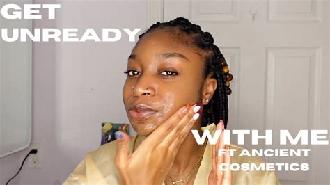 Get Unready With Me Night Skincare Routine For Dark Spots Ft Ancient Cosmetics Youtube