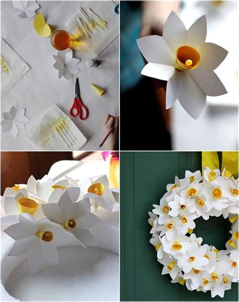 Décoration de printemps en papier 8 idées DIY cool Décoration