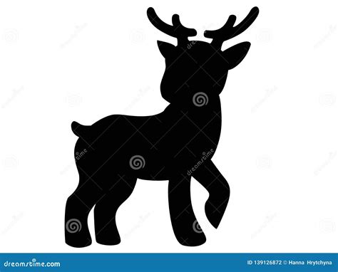 Fawn Deer Clipart Silhouette