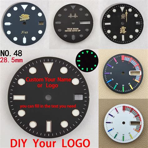 Dial De Reloj Con Logotipo Personalizado Caja De Reloj Nh Nh