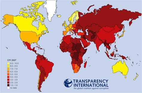 Paises Menos Corruptos Do Mundo - Contraprosa: Há no mundo 68 países menos corruptos que o Brasil