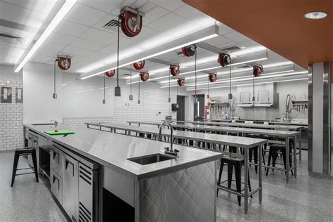 Morristown Hamblen High School East Culinary Arts Classroom Lewis Group Architects