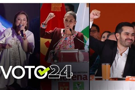 Así arrancan rumbo a la Presidencia Voto24