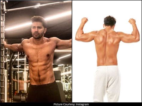 Mondaymotivation These 7 Shirtless Pictures Of Varun Dhawan Flaunting