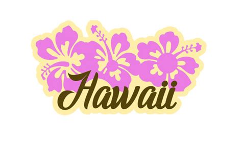 Hawaii Scrapbook Title Svg File For Cricuthawaii Svghawaii Scrapbook