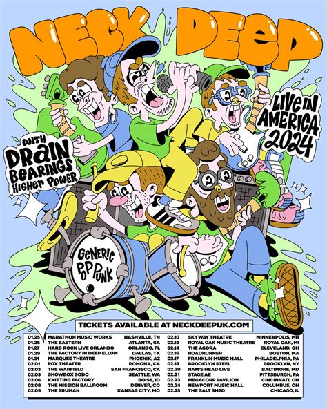 Neck Deep Announce U S Headlining Tour Switchbitch Noise