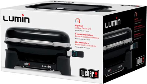 Best Buy Weber Lumin Electric Grill Black 92010901