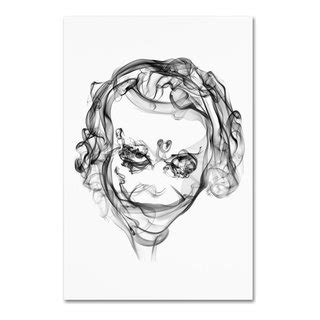 Octavian Mielu Joker Canvas Art 16 X24 Contemporary Prints And