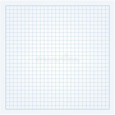 Graph Paper A4 Sheet Stock Vector Illustration Of Measurement 14336759