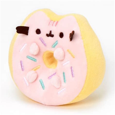 Pusheen® Donut Plush Toy Pink Claires Us