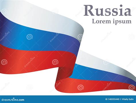 Flag Of Russia Russian Federation Russian Flag Template For Award