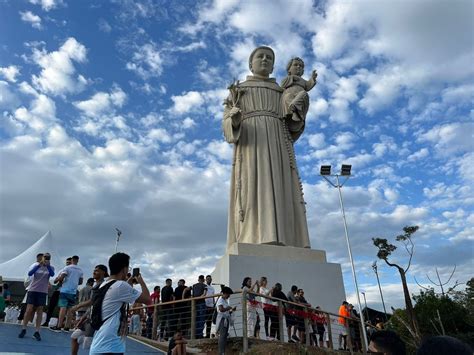 Estátua de 20 metros em homenagem ao Padroeiro de Caraguatatuba é