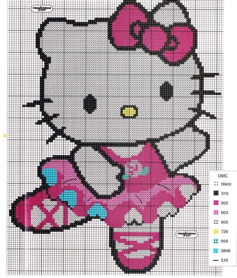 The World of Cross Stitching: Hello Kitty graphics