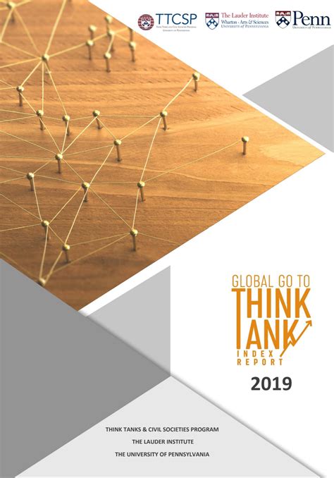 Reference Resource The 2019 Global Think Tank Index Report Is Now